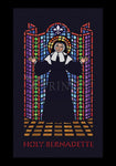 Holy Card - St. Bernadette by D. Paulos