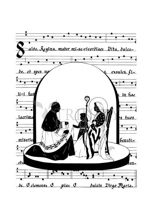 Cardinal Cooke Madonna - Holy Card