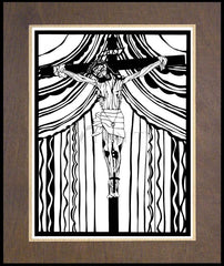 Wood Plaque Premium - Cristo de Chimayó by D. Paulos