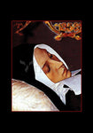 Holy Card - St. Bernadette of Lourdes, Death of by D. Paulos