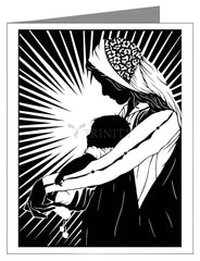 Note Card - Our Lady of the Light - ver.1 by D. Paulos