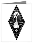 Note Card - Miraculous Medal by D. Paulos