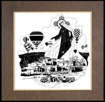 Wood Plaque Premium - Our Lady of New Mexico by D. Paulos