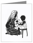 Note Card - Our Lady Teacher by D. Paulos