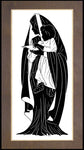 Wood Plaque Premium - Mother of Peace by D. Paulos