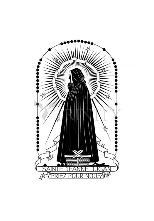 St. Jeanne Jugan - Holy Card by Dan Paulos - Trinity Stores