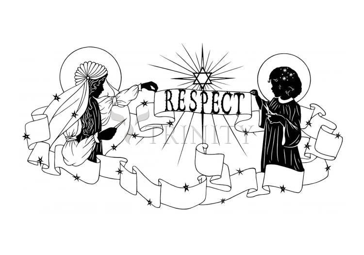 Respect - Holy Card