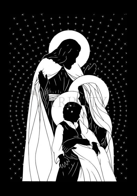 Holy Family - Holy Card