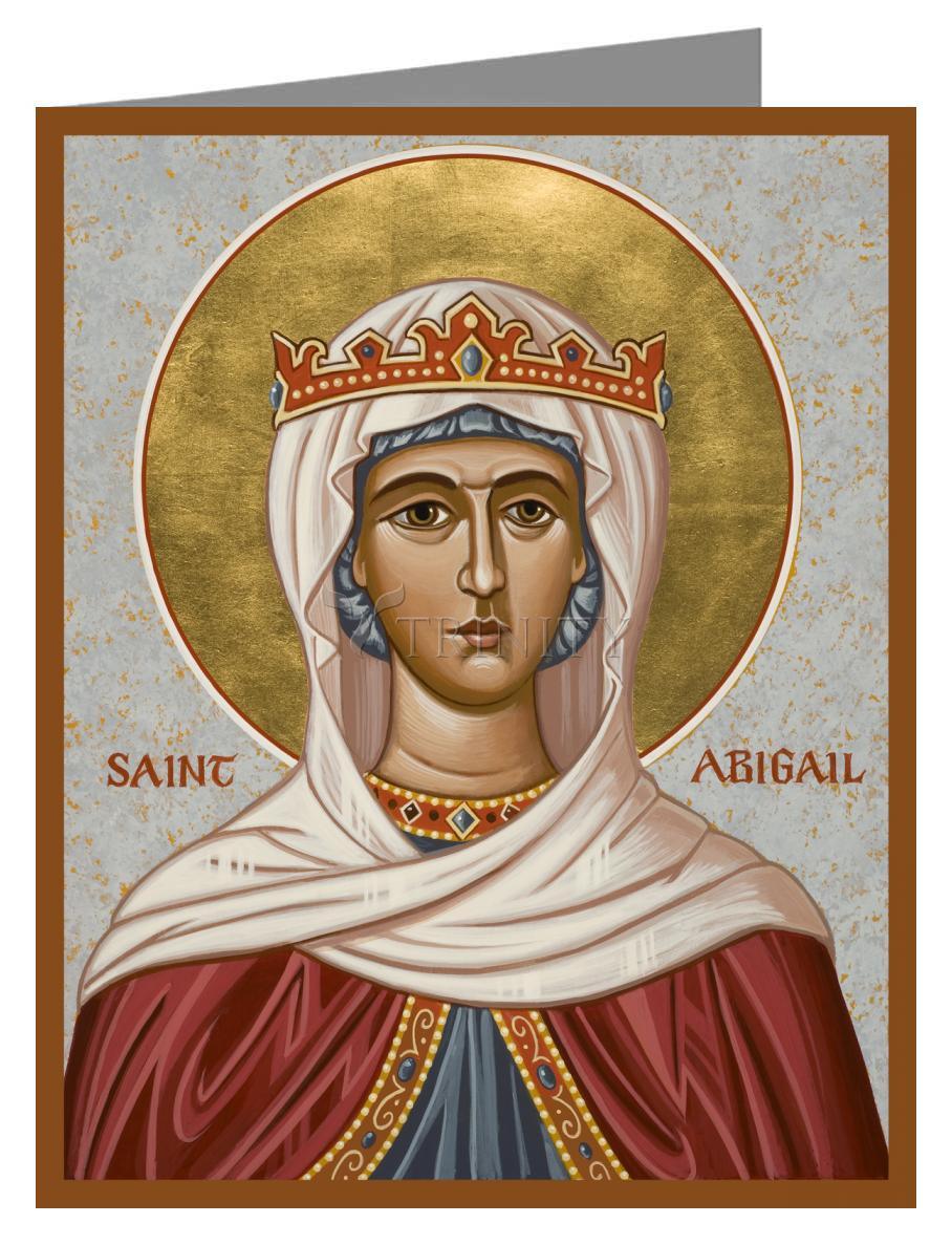 St. Abigail - Note Card