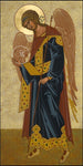 Wood Plaque - St. Gabriel Archangel by J. Cole
