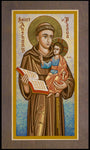 Wood Plaque Premium - St. Anthony of Padua by J. Cole
