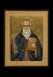 Holy Card - St. Benedict of Nursia by J. Cole