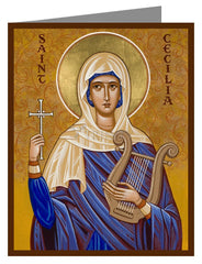 Note Card - St. Cecilia by J. Cole