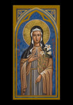 Holy Card - St. Clare of Assisi by J. Cole