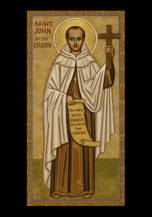 St. John of the Cross - Holy Card