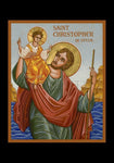 Holy Card - St. Christopher by J. Cole