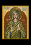 Holy Card - St. Elizabeth, Mother of John the Baptizer by J. Cole