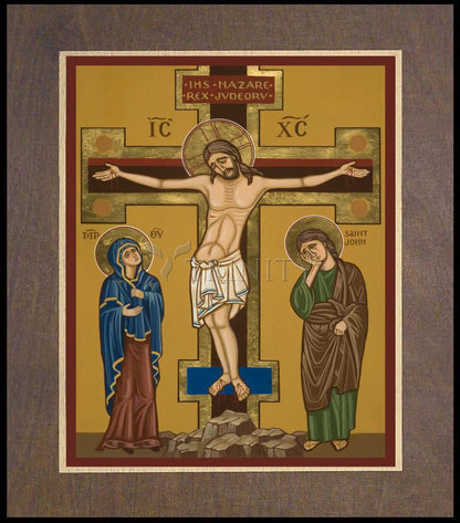 Crucifixion - Wood Plaque Premium