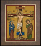 Wood Plaque Premium - Crucifixion by J. Cole