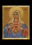Holy Card - Immaculate Heart of Mary by J. Cole