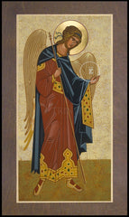 Wood Plaque Premium - St. Michael Archangel by J. Cole