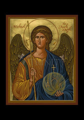 Holy Card - St. Michael Archangel by J. Cole