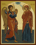 Wood Plaque - Annunciation by J. Cole