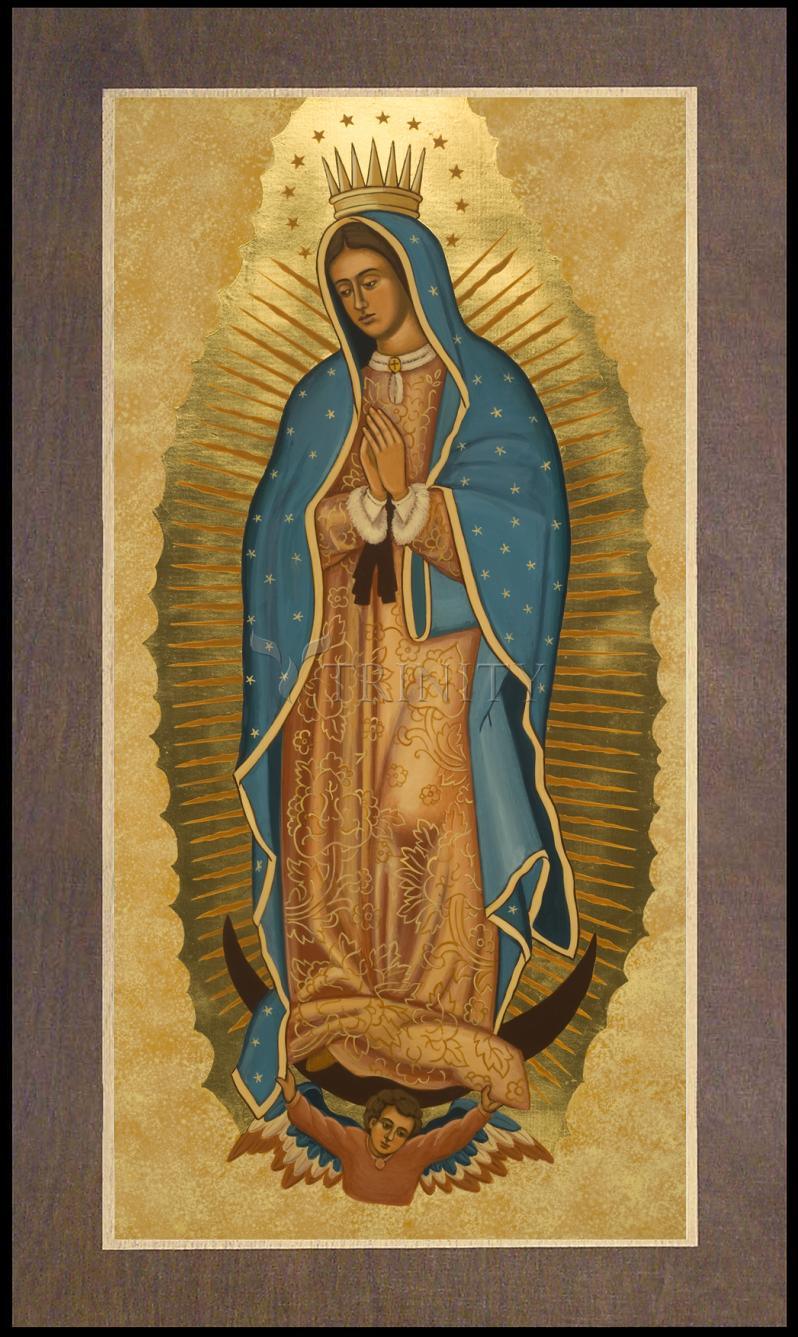 Our Lady of Guadalupe - Wood Plaque Premium