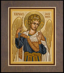 Wood Plaque Premium - St. Raphael Archangel by J. Cole