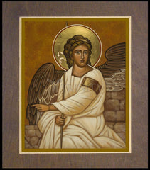 Wood Plaque Premium - Resurrection Angel by J. Cole