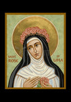 Holy Card - St. Rose of Lima by J. Cole