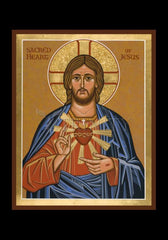 Holy Card - Sacred Heart by J. Cole