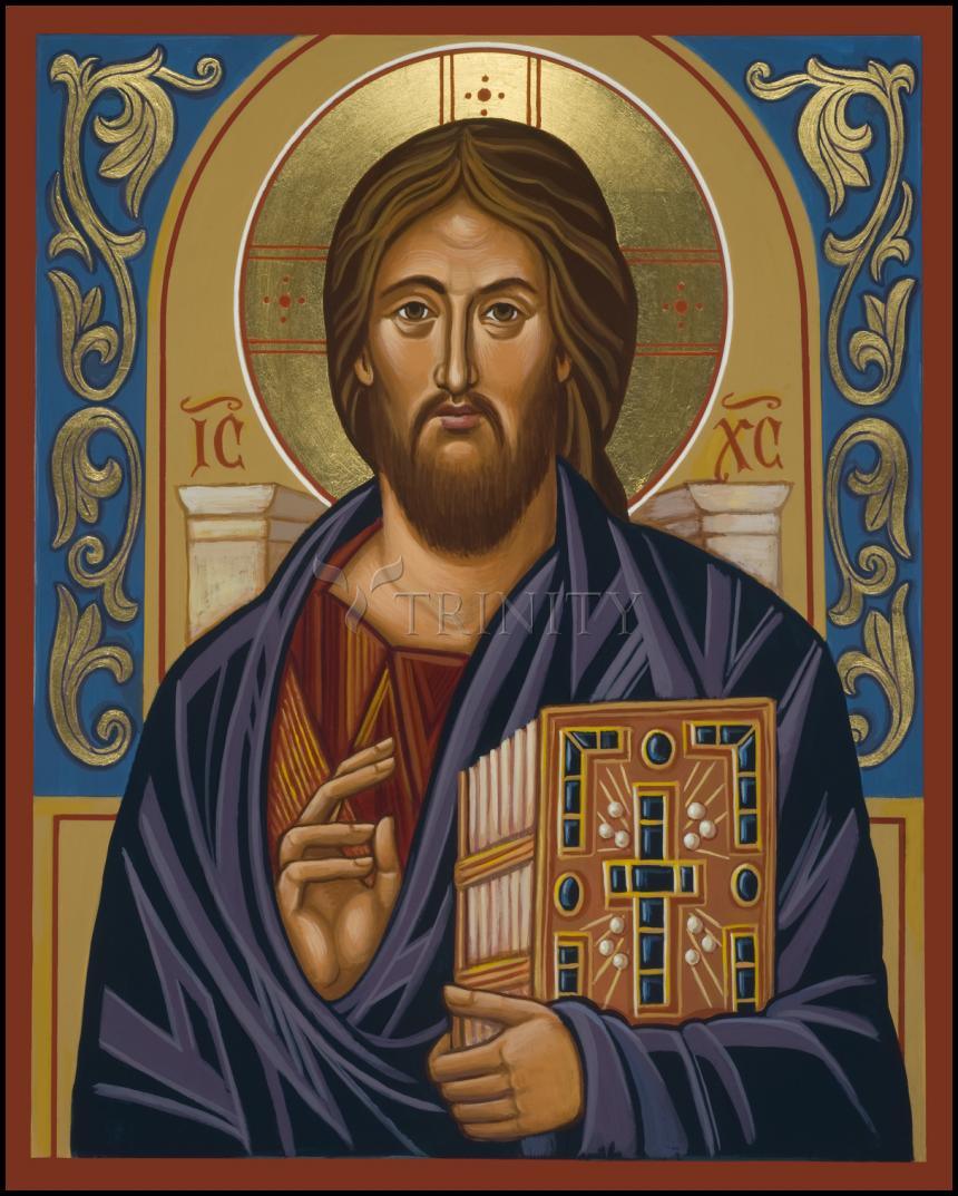 Sinai Christ - Wood Plaque