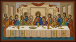 Wood Plaque - Last Supper by J. Cole