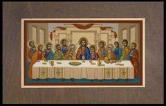 Wood Plaque Premium - Last Supper by J. Cole