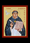 Holy Card - St. Thomas Aquinas by J. Cole