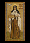 Holy Card - St. Teresa of Avila by J. Cole