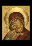Holy Card - Virgin of Vladimir by J. Cole