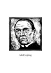 Holy Card - St. Adolf Kolping by J. Lonneman
