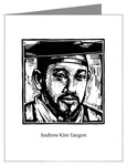 Note Card - St. Andrew Kim Taegon by J. Lonneman