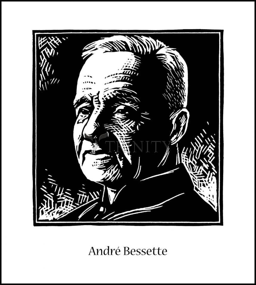 St. André Bessette - Wood Plaque