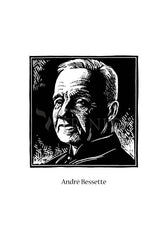 Holy Card - St. André Bessette  by J. Lonneman