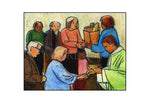 Holy Card - Bread Lines by J. Lonneman