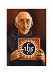 Holy Card - St. Bernardine of Siena by J. Lonneman