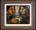 Wood Plaque Premium - Blessed Are the Poor by J. Lonneman