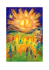 Holy Card - Christmas Dawn by J. Lonneman