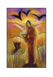 Holy Card - Christ in the Desert by J. Lonneman