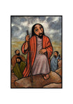 Holy Card - Lent, 2nd Sunday - Climbing Mount Tabor by J. Lonneman