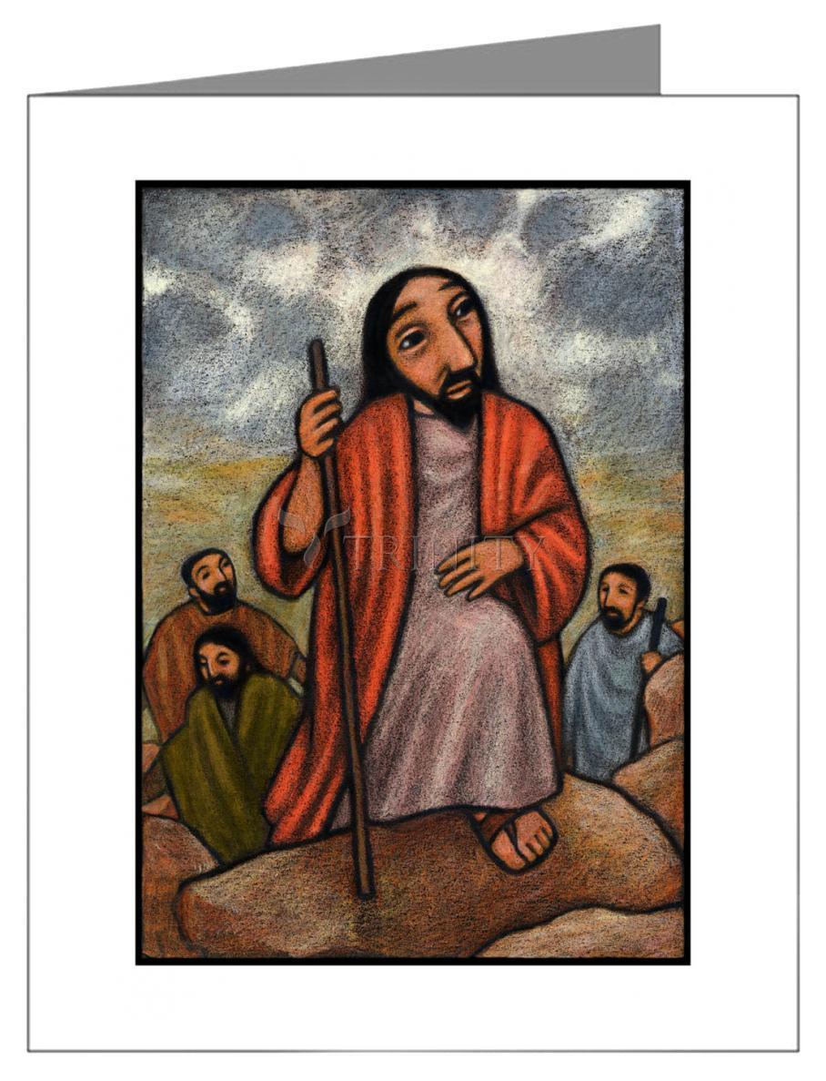 Lent, 2nd Sunday - Climbing Mount Tabor - Note Card