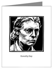 Note Card - Dorothy Day by J. Lonneman